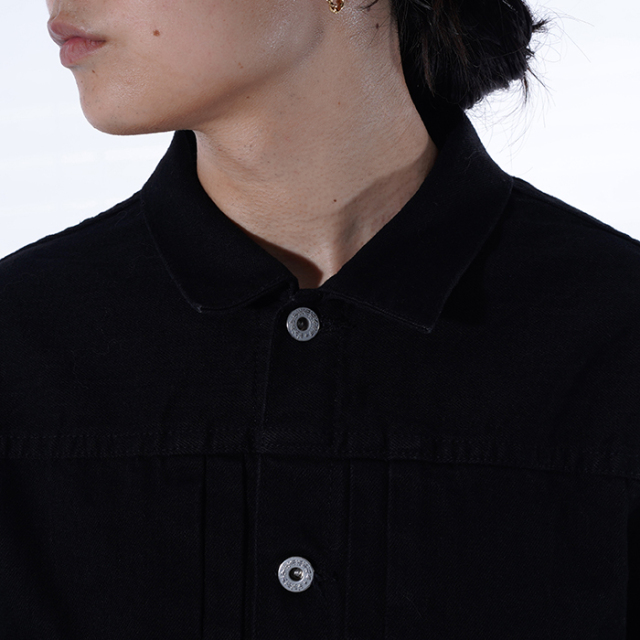 MOTOR / モーター「BLACK DENIM JACKET / BLACK」ブラックデニムジャケット