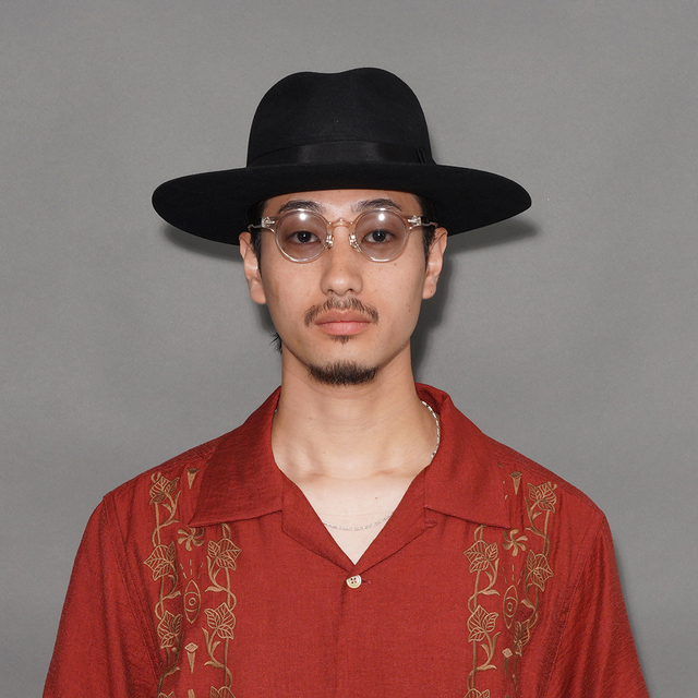 D-00006-H /「FRONT-H / BLACK」ハット