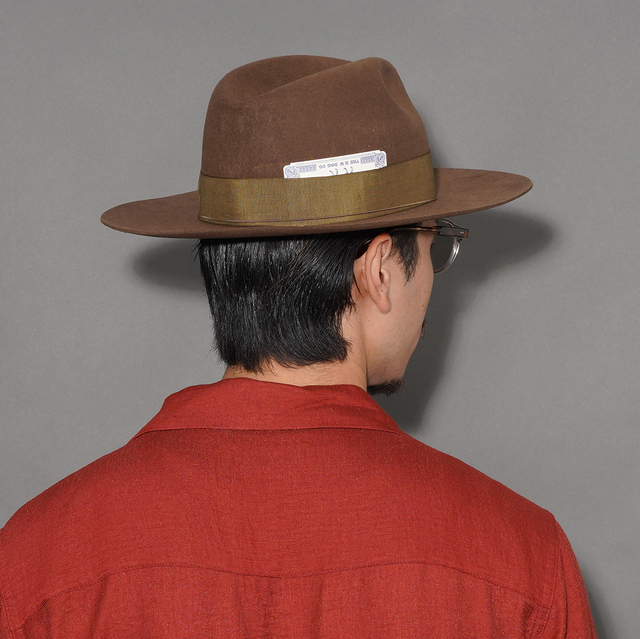 D-00006-H /「FRONT-H / OLIVE」ハット