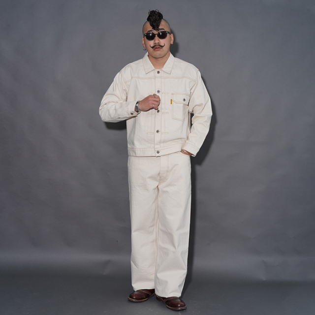 OLD MOUNTAIN / オールドマウンテン「DENIM JACKET / OFF WHITE