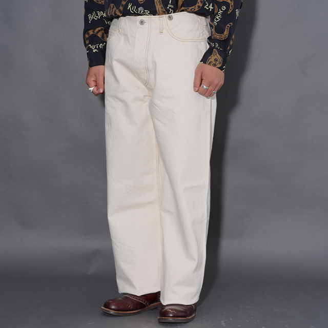 OLD MOUNTAIN / オールドマウンテン「DENIM  / OFF WHITE」デニムパンツ