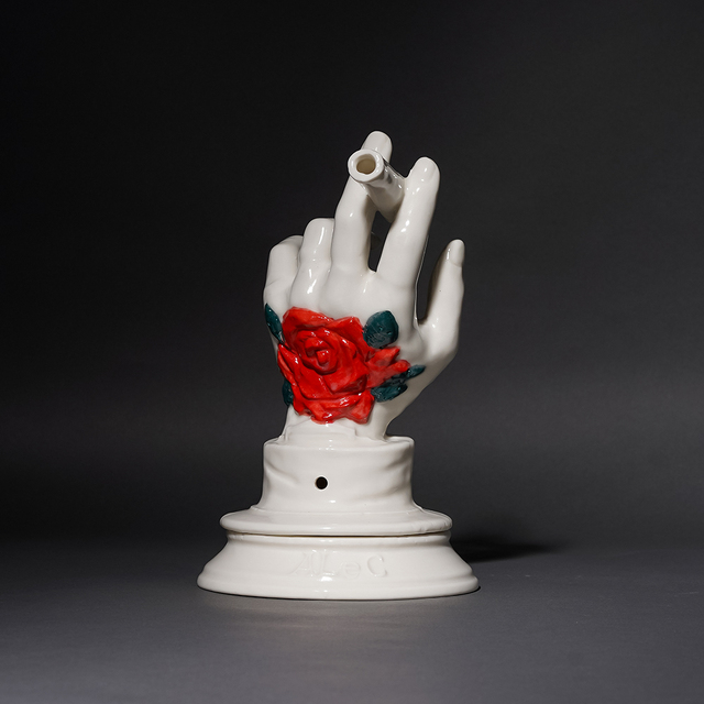 ALeC × Kensaku Harada (BBC) /「"ROSE HAND" INCENSE CHAMBER」 お香立て