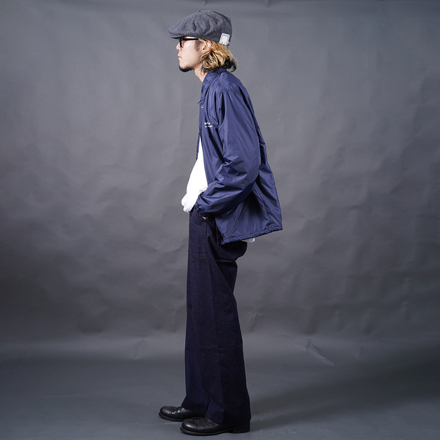 TR26AW-602 /「Fatigue Civilian Pants / INDIGO」ミリタリーラップパンツ