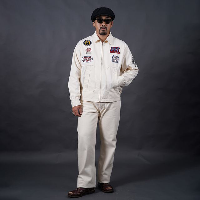OC6307 /「SPEEDWAY - CLUB JACKET / IVORY」ドリズラージャケット