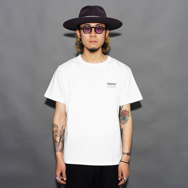 TR26SS-206 /「Box Logo Open End S/S Tee / WHITE」ロゴS/S Tシャツ