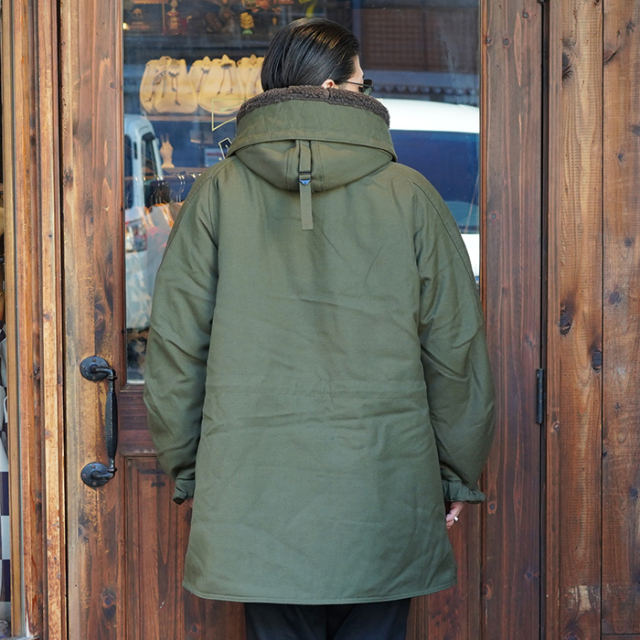 BSFJ-24408 /「Military Twill British Coat / Soldier Green