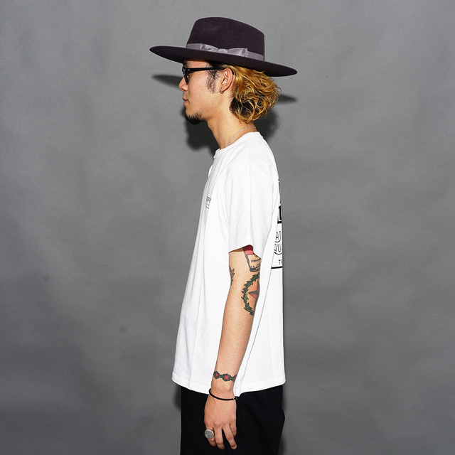 TR26SS-206 /「Box Logo Open End S/S Tee / WHITE」ロゴS/S Tシャツ