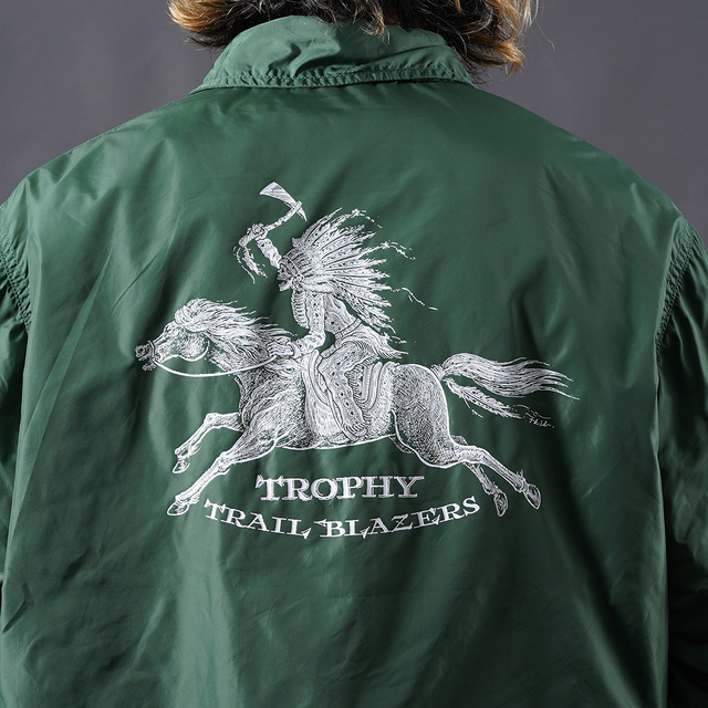 TR26AW-502 /「Trail Blazers Warm Up Jacket / GREEN」ウォームアップ
