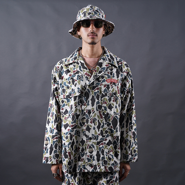 WEIRDO/ウィアード「WRD CAMO - JACKET / CAMO」迷彩パターンジャケット