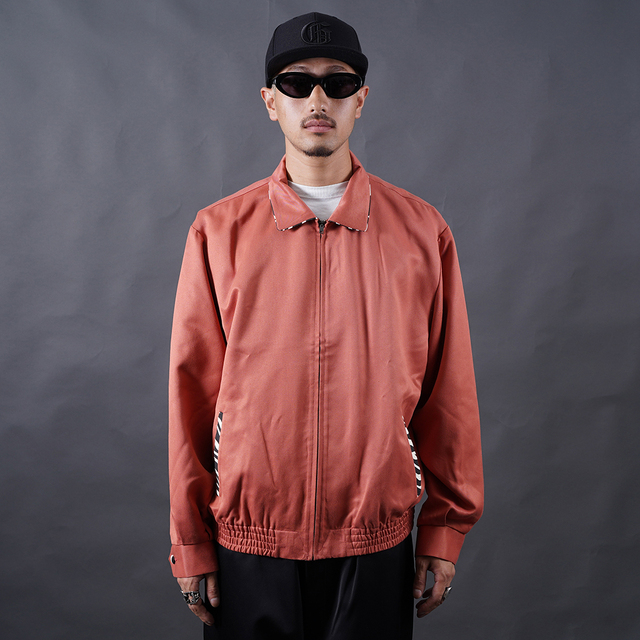 GSV6303 /「GAMBLERS - GABARDINE JACKET / BRICK」レーヨンギャバジン
