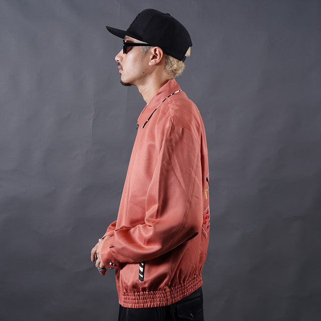 GSV6303 /「GAMBLERS - GABARDINE JACKET / BRICK」レーヨンギャバジン