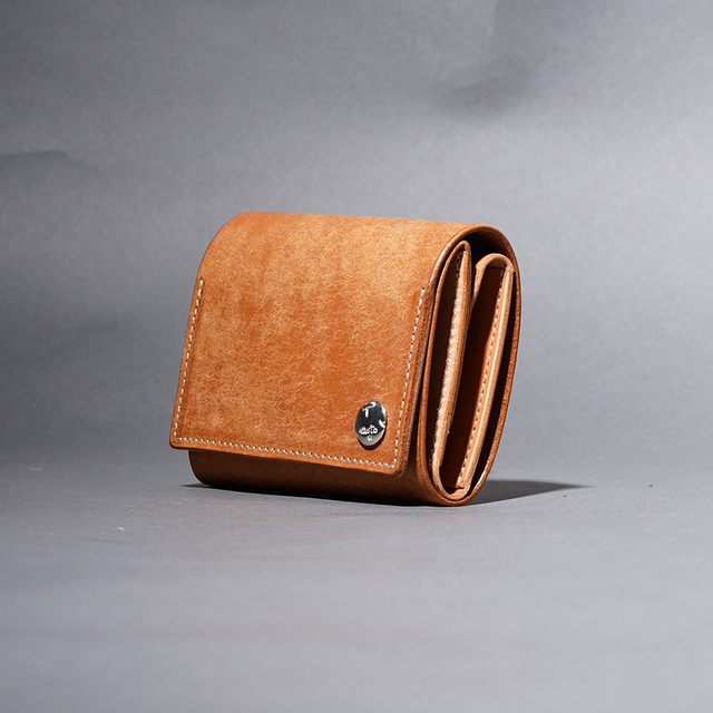 MOTO / モト「W10R COMPACT WALLET / BROWN」コンパクトウォレット