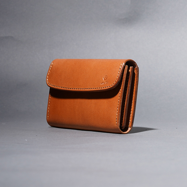 MOTO / モト「CA6 CARD CASE COMPACT WALLET / BROWN」カードケースコンパクトウォレット