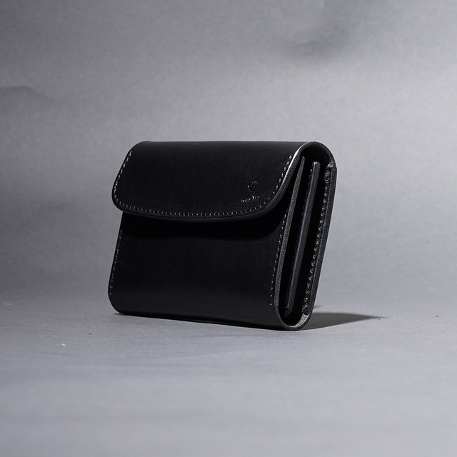MOTO / モト「CA6 CARD CASE COMPACT WALLET / BLACK」カードケースコンパクトウォレット