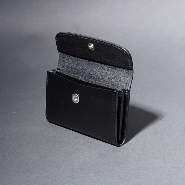 MOTO / モト「CA6 CARD CASE COMPACT WALLET / BLACK」カードケース