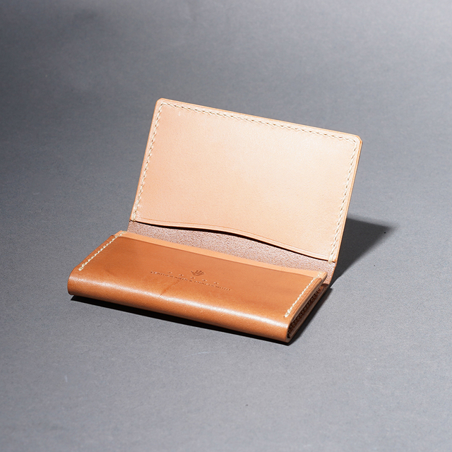 MOTO / モト「CA4 CARD CASE / BROWN」カードケース・名刺入れ