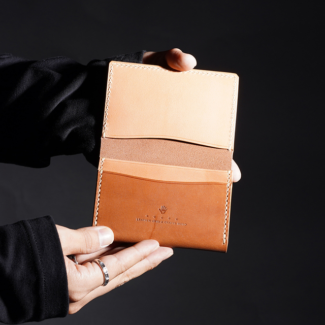 MOTO / モト「CA4 CARD CASE / BROWN」カードケース・名刺入れ