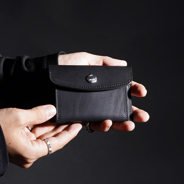 MOTO / モト「C3 COIN＆CARD CASE / BLACK」コイン＆カードケース