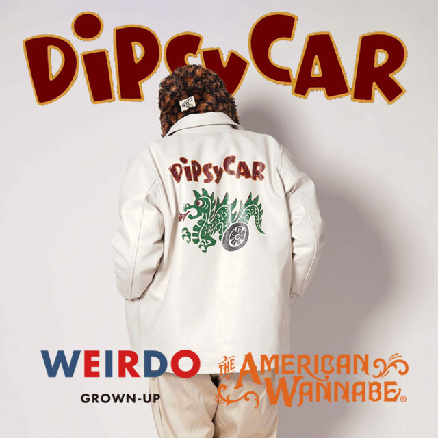 限定】WEIRDO×AMERICAN WANNABE「DipSy CAR CLUB JACKET (EXCLUSIVE 