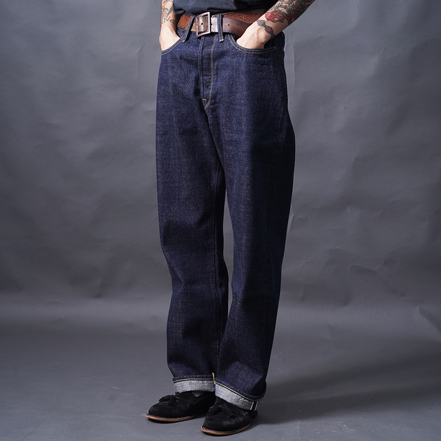 TROPHY CLOTHING/トロフィークロージング「Lot.1604 Waist Overalls Dirt Denim / INDIGO」ダートデニムウエストオーバーオール