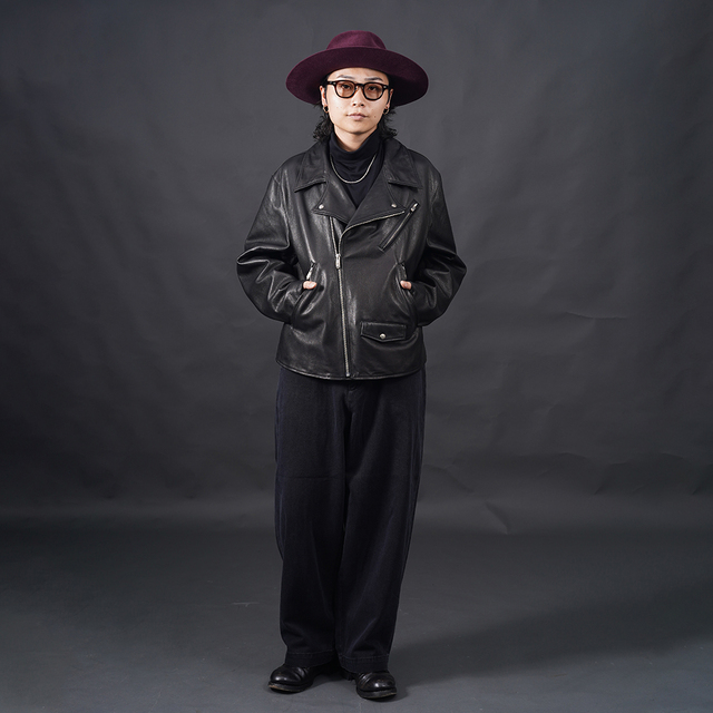 PORTER CLASSIC / ポータークラシック「PC RIDERS JACKET W/LOVE&PEACE