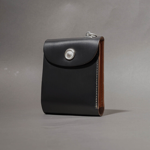 MOTOR / モーター「HORWEEN CHROMEXCEL SHORT WALLET / BLACK」ホーウィン クロムエクセル ショートウォレット