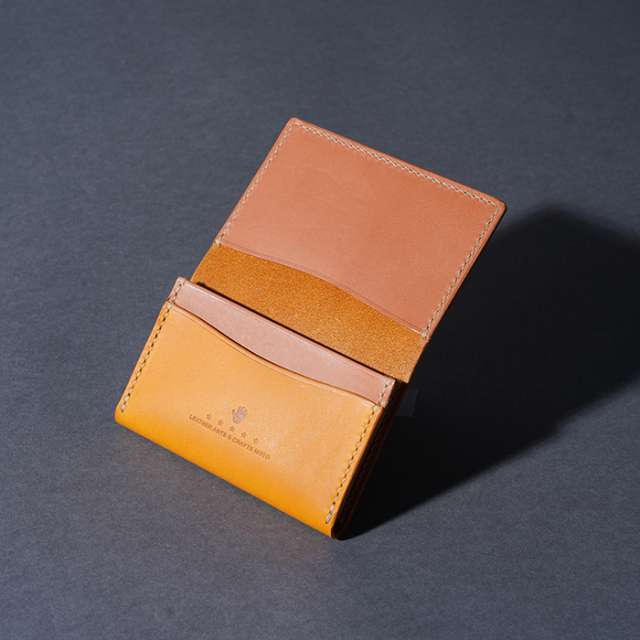 MOTO / モト「CA4 CARD CASE / YELLOW」カードケース・名刺入れ