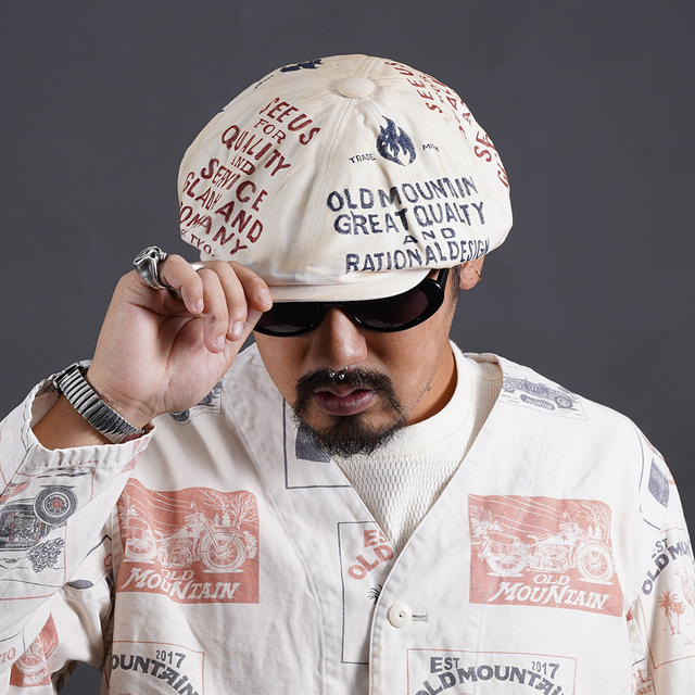 GLAD HAND COMPANY キャスケット OLD MOUNTAIN x GLADHAND「ADVERTISING CASQUETTE」キャスケット