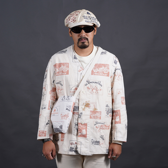 OLD MOUNTAIN x GLADHAND「ADVERTISING JACKET」セールスマンジャケット
