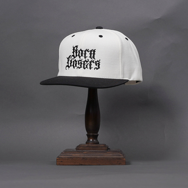 Born Losers / ボーンルーザーズ「BL BLACK LETTER CAP / NATURAL」キャップ