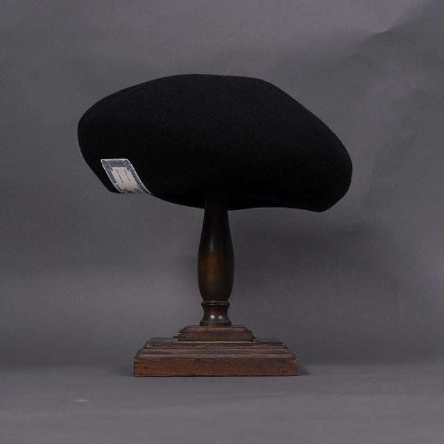 THE H.W.DOG&CO/ザエイチダブリュードッグアンドコー「BERET / BLACK」ベレー帽