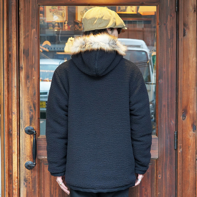 NJ-2401 /「BOA COAT / BLACK」ボアコート