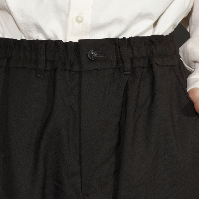 PORTER CLASSIC / ポータークラシック「TROPICAL EASY PANTS / BROWN