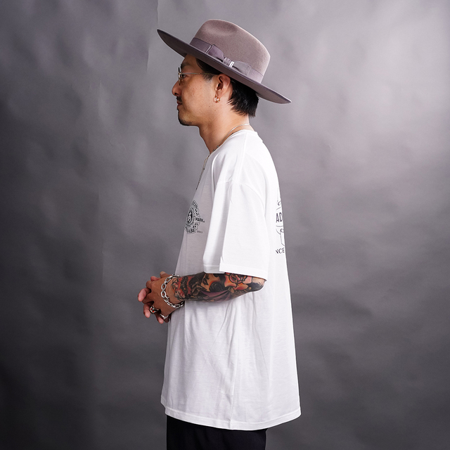 AWTO-260101 /「TRADE MARK S/S TEE / WHITE」プリントS/S Tシャツ
