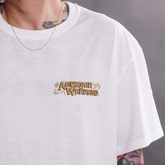 AMERICAN WANNABE Tシャツ2枚セット最終値下げ LIMITED ITEM】THE AMERICAN WANNABE/アメリカンワナビー「SIGNBOARD S