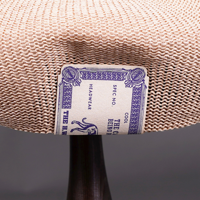 D-01151 /「LOW CROWN KNIT BERET / NATURAL」ベレー帽