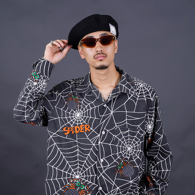D-01151 /「LOW CROWN KNIT BERET / BLACK」ベレー帽