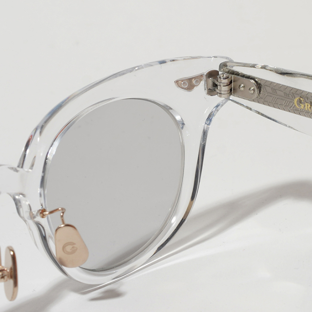 GROOVER/グルーバー「GEMINI/ CLEAR」アセテートフレーム眼鏡 GROOVER/グルーバー「GEMINI/ CLEAR」アセテートフレーム眼鏡