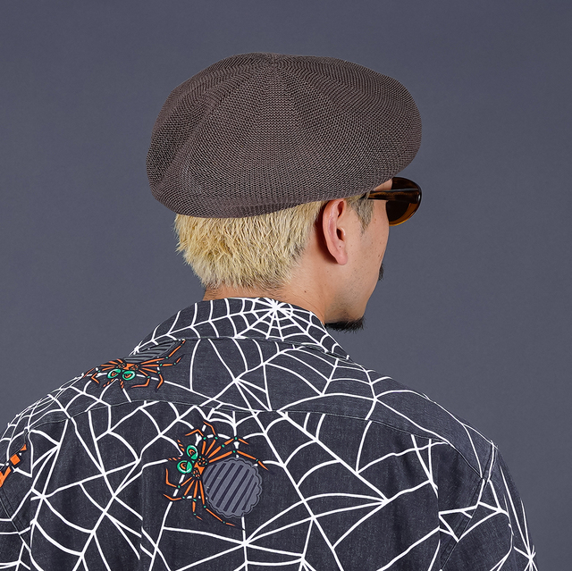 D-01151 /「LOW CROWN KNIT BERET / BROWN」ベレー帽