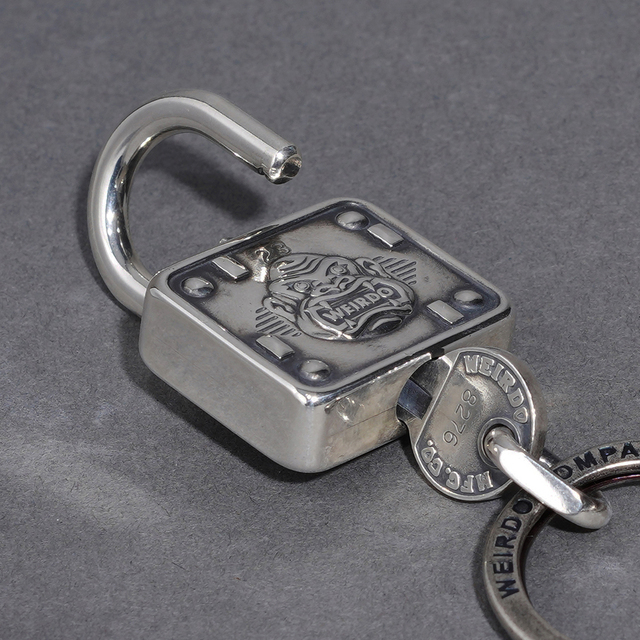 WG-004 /「PADLOCK - KEY CHAIN / SILVER」パドロックキーチェーン