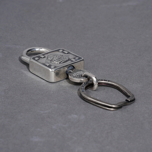 WG-004 /「PADLOCK - KEY CHAIN / SILVER」パドロックキーチェーン