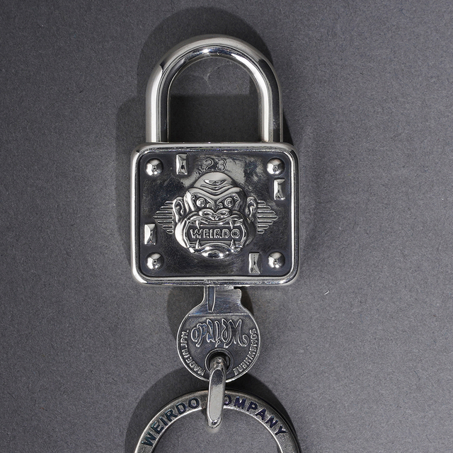 WG-004 /「PADLOCK - KEY CHAIN / SILVER」パドロックキーチェーン