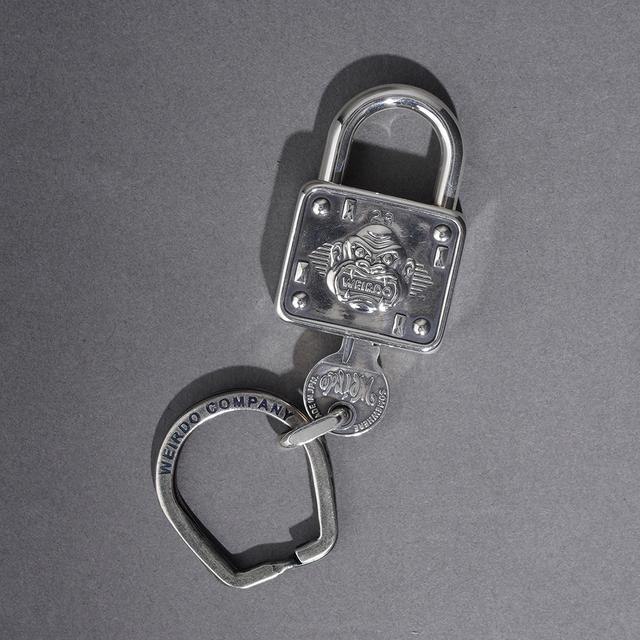 WG-004 /「PADLOCK - KEY CHAIN / SILVER」パドロックキーチェーン