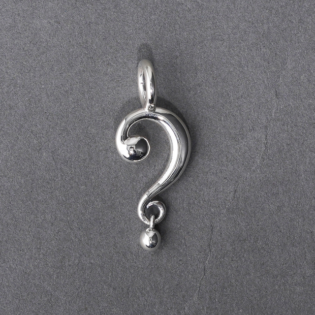 WEIRDO JEWELRY / ウィアードジュエリー「?- TOP / SILVER」ペンダントトップ