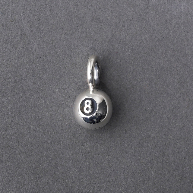 WEIRDO JEWELRY / ウィアードジュエリー「8BALL - TOP / SILVER」ペンダントトップ