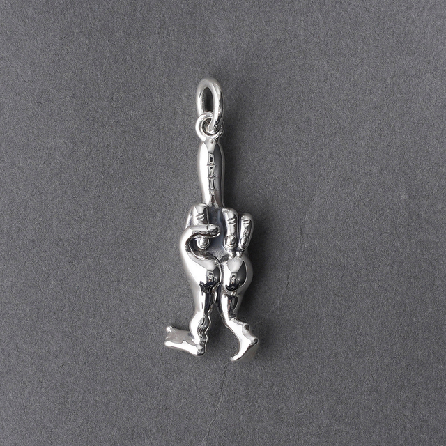 WP-008 /「FUCK - TOP / SILVER」ペンダントトップ