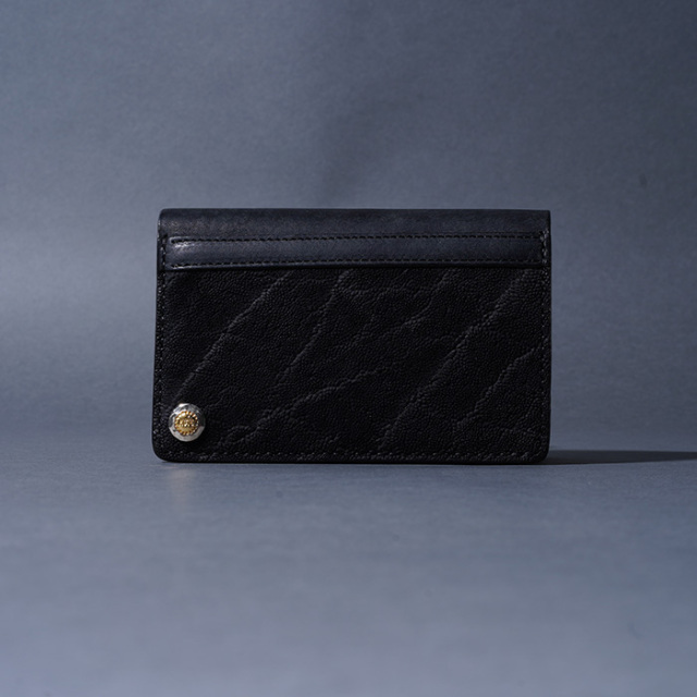 MOTO / モト「W2 ELEPHANT MIDDLE WALLET / BLACK」エレファントミドルウォレット