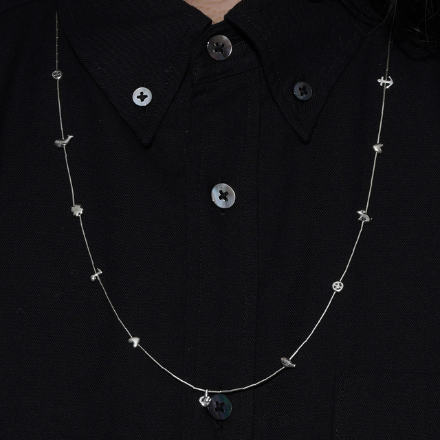 PORTER CLASSIC / ポータークラシック「FETISH NECKLACE / SILVER