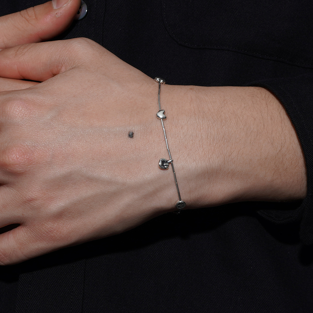 PORTER CLASSIC / ポータークラシック「FETISH BRACELET / SILVER