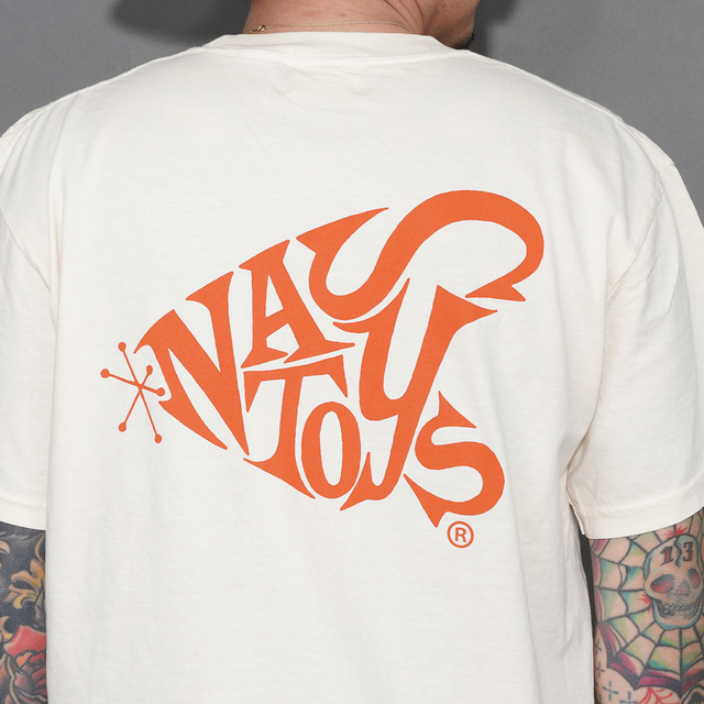 NTTB-260201 /「Mid-Century Logo S/S TEE / WHITE」プリントS/S Tシャツ